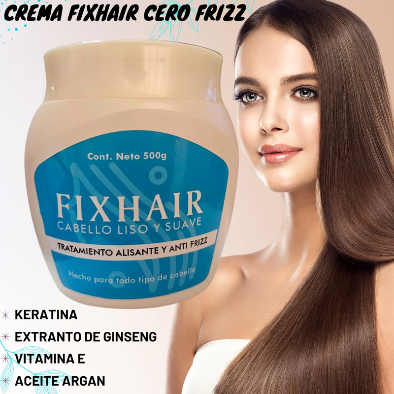 FIXHAIR CREMA ALISANTE Y ANTI FRIZZ