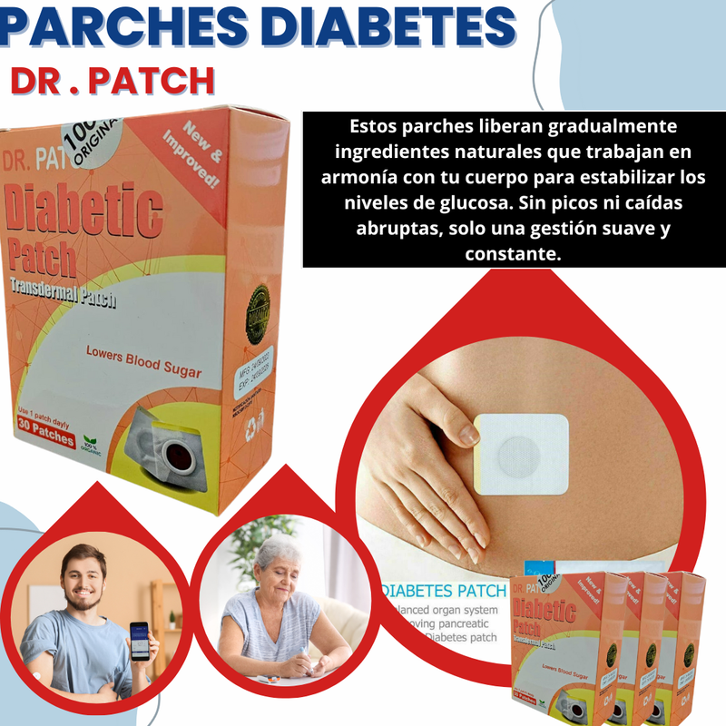 PARCHES DIABETES - PATCH 30 PARCHES